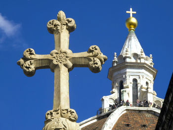 Low angle view of church