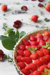 Close-up of strawberries