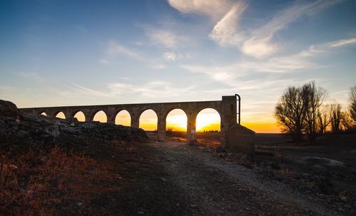 Bridge against sky