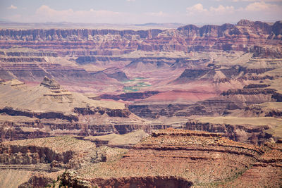 Grand canyon in a wide perspective