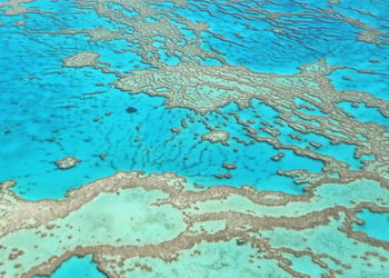 Full frame shot of blue sea