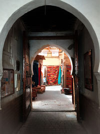 Corridor of building