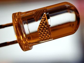 Close-up of object on table