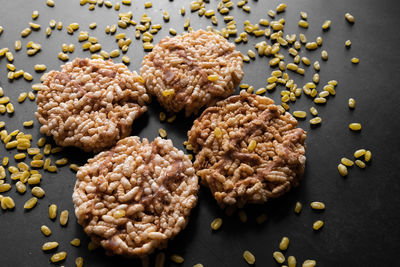 Close-up of breakfast