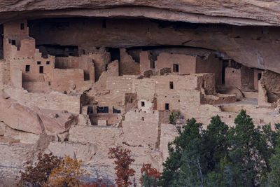 Low angle view of historical building