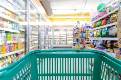 Interior of store