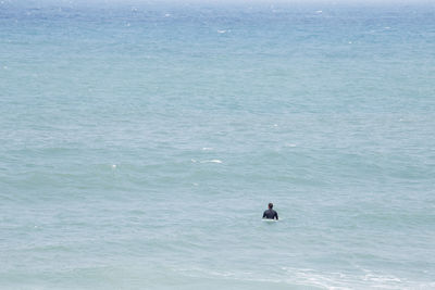 Man in sea