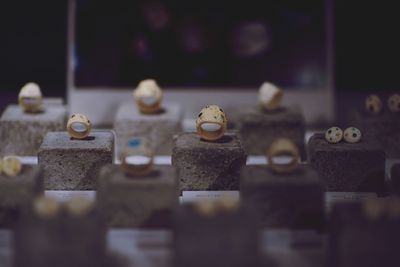 Close-up of stuffed toy on table