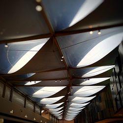 Low angle view of ceiling