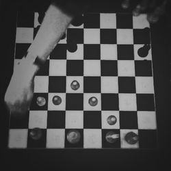 Close-up of cropped hand