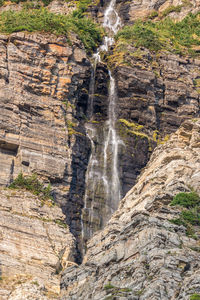 View of waterfall