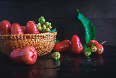 Close-up of red chili pepper