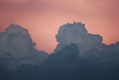 Scenic view of sky during sunset