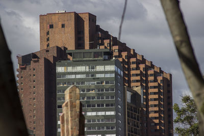 Low angle view of buildings against sky