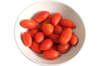 Close-up of strawberries in bowl