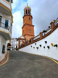 Buildings in city. frigiliana, spain