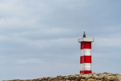 Lighthouse against sky