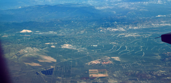 Aerial view of landscape