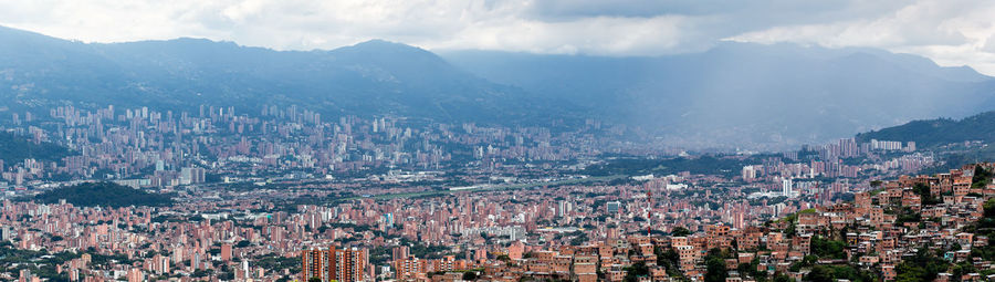 Aerial view of a city