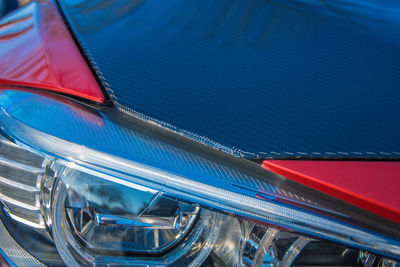 Full frame shot of car hood