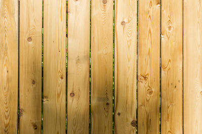 Full frame shot of wooden fence