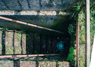 View of abandoned building