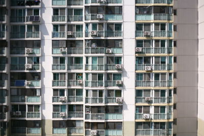 Full frame shot of residential building