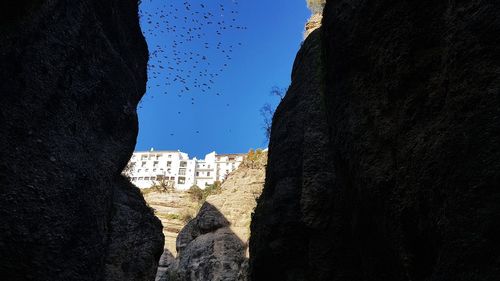 View of old ruin against sky