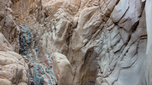 Full frame shot of rock formation