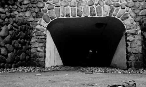 Close-up of circular object on wall