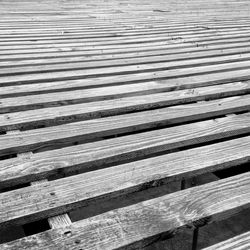 Full frame shot of bench