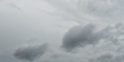 Low angle view of clouds in sky