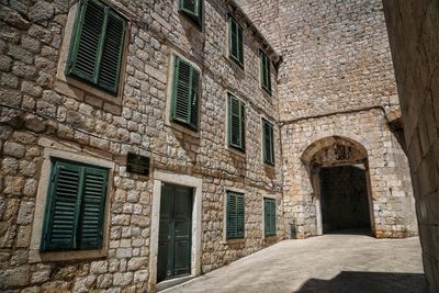 Exterior of historic building