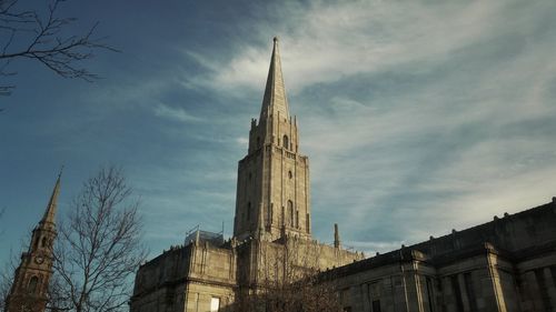 Low angle view of cathedral against sky