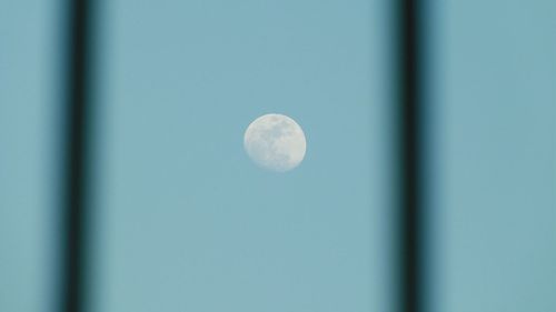 Close-up of moon against sky