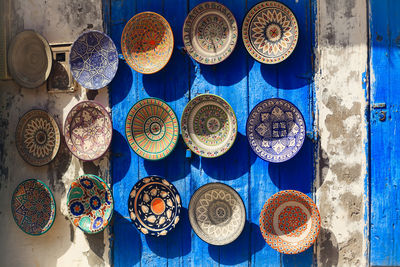 Moroccan ceramics plates