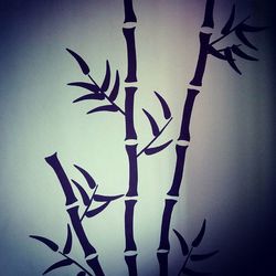 High angle view of wall