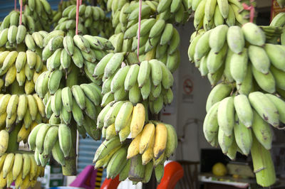 Fruits for sale at market stall