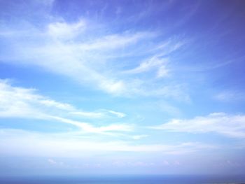 Low angle view of clouds in sky