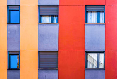 Full frame shot of building, lleida. 