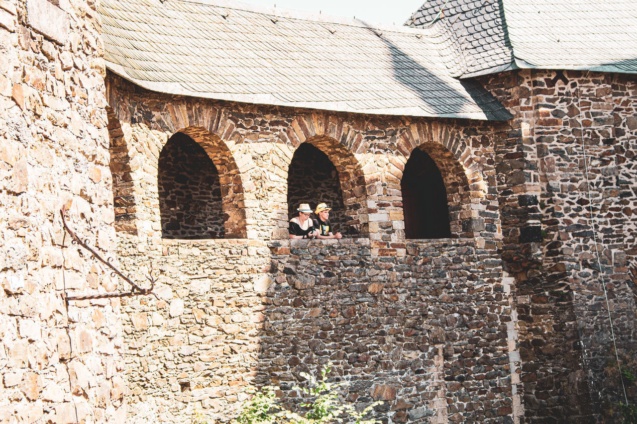 VIEW OF OLD BUILDING WALL