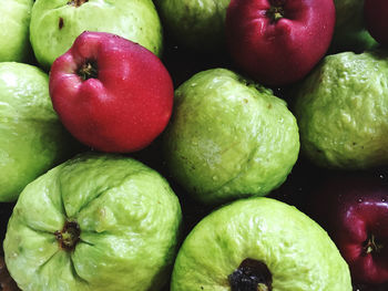 Full frame shot of apples