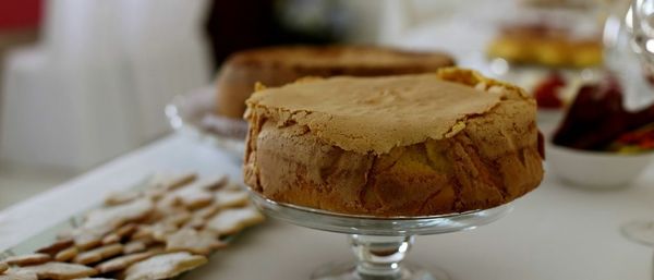 Close-up of cake