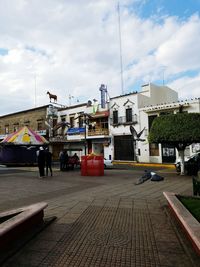 View of buildings in city