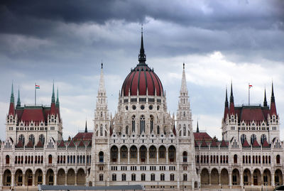 View of cathedral against sky in city