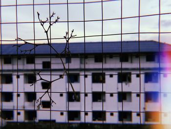 Full frame shot of building against sky