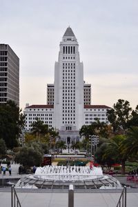 Buildings in city