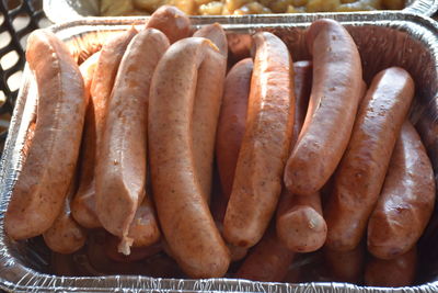 Close-up of meat in market