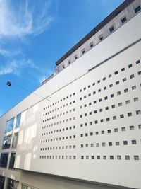 Low angle view of building against sky