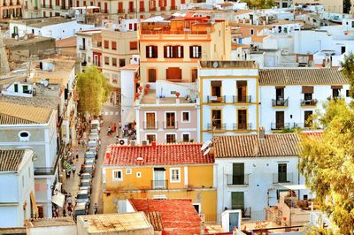 Residential buildings in ibiza